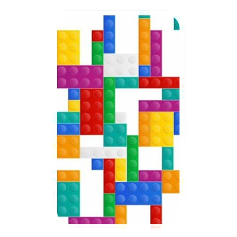 Colorful Bricks, Bricks, Colorful, Colors, Games, Lego, Rainbow Memory Card Reader (Rectangular) from ArtsNow.com Front