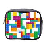 Colorful Bricks, Bricks, Colorful, Colors, Games, Lego, Rainbow Mini Toiletries Bag (Two Sides)