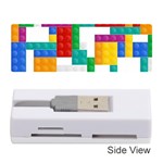 Colorful Bricks, Bricks, Colorful, Colors, Games, Lego, Rainbow Memory Card Reader (Stick)