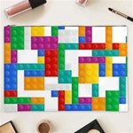 Colorful Bricks, Bricks, Colorful, Colors, Games, Lego, Rainbow Cosmetic Bag (XXL)