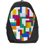 Colorful Bricks, Bricks, Colorful, Colors, Games, Lego, Rainbow Backpack Bag