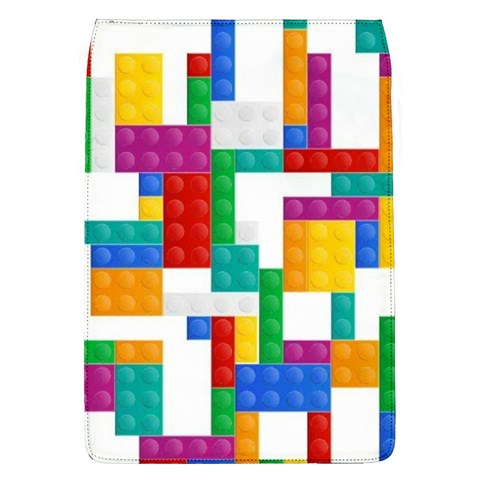 Colorful Bricks, Bricks, Colorful, Colors, Games, Lego, Rainbow Removable Flap Cover (L) from ArtsNow.com Front