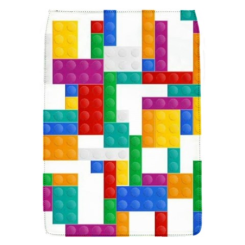 Colorful Bricks, Bricks, Colorful, Colors, Games, Lego, Rainbow Removable Flap Cover (S) from ArtsNow.com Front