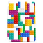 Colorful Bricks, Bricks, Colorful, Colors, Games, Lego, Rainbow Removable Flap Cover (S)