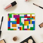 Colorful Bricks, Bricks, Colorful, Colors, Games, Lego, Rainbow Cosmetic Bag (XS)