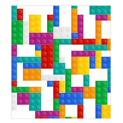 Colorful Bricks, Bricks, Colorful, Colors, Games, Lego, Rainbow Duvet Cover (King Size) from ArtsNow.com Duvet Quilt