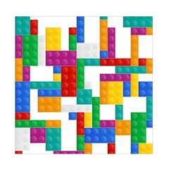 Colorful Bricks, Bricks, Colorful, Colors, Games, Lego, Rainbow Duvet Cover Double Side (Full/ Double Size) from ArtsNow.com Front