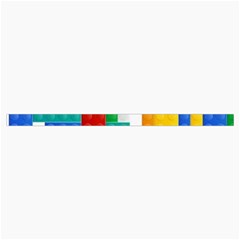 Colorful Bricks, Bricks, Colorful, Colors, Games, Lego, Rainbow Roll Up Canvas Pencil Holder (S) from ArtsNow.com Strap