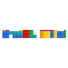 Colorful Bricks, Bricks, Colorful, Colors, Games, Lego, Rainbow Make Up Case (Large) from ArtsNow.com Zipper Front