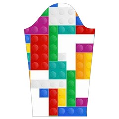 Colorful Bricks, Bricks, Colorful, Colors, Games, Lego, Rainbow Kids  Long Sleeve Velvet Lounge Robe from ArtsNow.com Sleeve Right