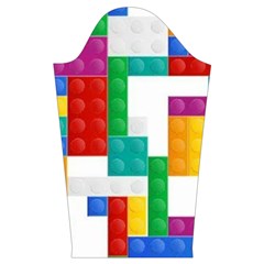 Colorful Bricks, Bricks, Colorful, Colors, Games, Lego, Rainbow Kids  Long Sleeve Velvet Lounge Robe from ArtsNow.com Sleeve Left