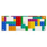 Colorful Bricks, Bricks, Colorful, Colors, Games, Lego, Rainbow Banner and Sign 6  x 2 