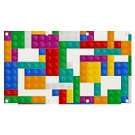 Colorful Bricks, Bricks, Colorful, Colors, Games, Lego, Rainbow Banner and Sign 7  x 4 