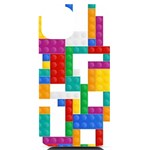 Colorful Bricks, Bricks, Colorful, Colors, Games, Lego, Rainbow iPhone 14 Black UV Print Case