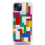 Colorful Bricks, Bricks, Colorful, Colors, Games, Lego, Rainbow iPhone 14 TPU UV Print Case