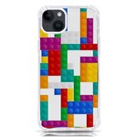 Colorful Bricks, Bricks, Colorful, Colors, Games, Lego, Rainbow iPhone 14 Plus TPU UV Print Case