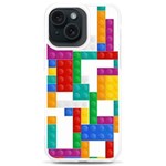 Colorful Bricks, Bricks, Colorful, Colors, Games, Lego, Rainbow iPhone 15 Plus TPU UV Print Case