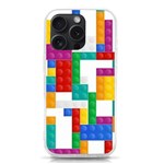 Colorful Bricks, Bricks, Colorful, Colors, Games, Lego, Rainbow iPhone 15 Pro TPU UV Print Case