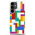 Colorful Bricks, Bricks, Colorful, Colors, Games, Lego, Rainbow Samsung Galaxy S24 Plus 6.7 Inch TPU UV Case