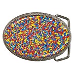 Colorful Lego Texture Lego Bricks Belt Buckles