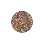 Colorful Lego Texture Lego Bricks Golf Ball Marker