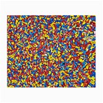 Colorful Lego Texture Lego Bricks Small Glasses Cloth