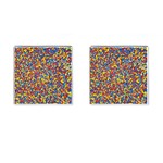 Colorful Lego Texture Lego Bricks Cufflinks (Square)