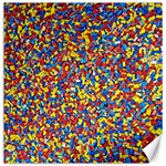 Colorful Lego Texture Lego Bricks Canvas 12  x 12 