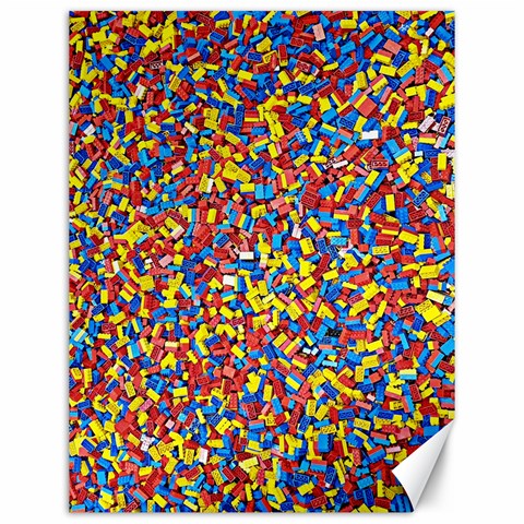 Colorful Lego Texture Lego Bricks Canvas 12  x 16  from ArtsNow.com 11.86 x15.41  Canvas - 1