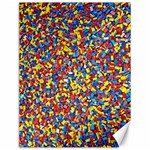 Colorful Lego Texture Lego Bricks Canvas 12  x 16 