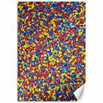 Colorful Lego Texture Lego Bricks Canvas 12  x 18 