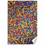 Colorful Lego Texture Lego Bricks Canvas 20  x 30 