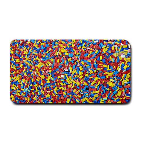 Colorful Lego Texture Lego Bricks Medium Bar Mat from ArtsNow.com 16 x8.5  Bar Mat