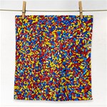 Colorful Lego Texture Lego Bricks Face Towel