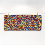 Colorful Lego Texture Lego Bricks Hand Towel