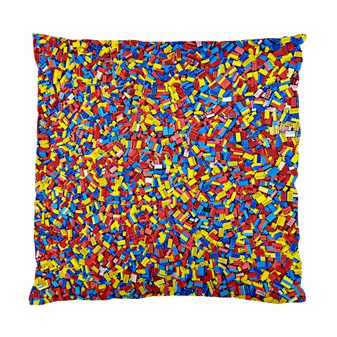 Colorful Lego Texture Lego Bricks Standard Cushion Case (One Side) from ArtsNow.com Front