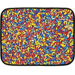 Colorful Lego Texture Lego Bricks Fleece Blanket (Mini)