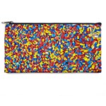 Colorful Lego Texture Lego Bricks Pencil Case