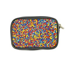 Colorful Lego Texture Lego Bricks Coin Purse from ArtsNow.com Back