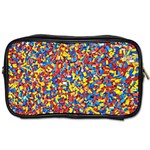 Colorful Lego Texture Lego Bricks Toiletries Bag (One Side)