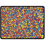 Colorful Lego Texture Lego Bricks Fleece Blanket (Large)