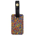 Colorful Lego Texture Lego Bricks Luggage Tag (one side)