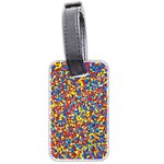 Colorful Lego Texture Lego Bricks Luggage Tag (two sides)