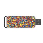 Colorful Lego Texture Lego Bricks Portable USB Flash (One Side)