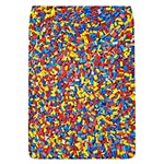 Colorful Lego Texture Lego Bricks Removable Flap Cover (L)