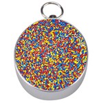 Colorful Lego Texture Lego Bricks Silver Compasses