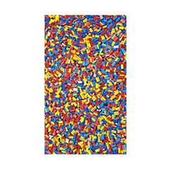 Colorful Lego Texture Lego Bricks Duvet Cover Double Side (Single Size) from ArtsNow.com Front