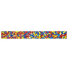 Colorful Lego Texture Lego Bricks Belt Pouch Bag (Large) from ArtsNow.com Bottom