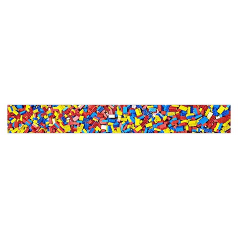 Colorful Lego Texture Lego Bricks Make Up Case (Large) from ArtsNow.com Zipper Front