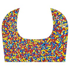 Colorful Lego Texture Lego Bricks Kids  Midi Sailor Dress from ArtsNow.com Collar